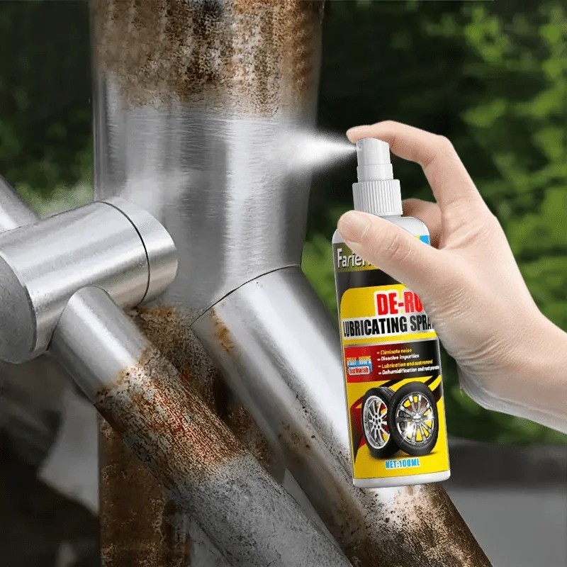 Universal Rust Remover Spray for Car Wheels Metal Surface Decontamination