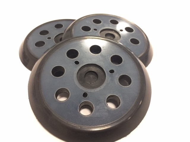 3 Pcs. Sanding Pad 125mm For Makita & Dewalt Hook & Loop