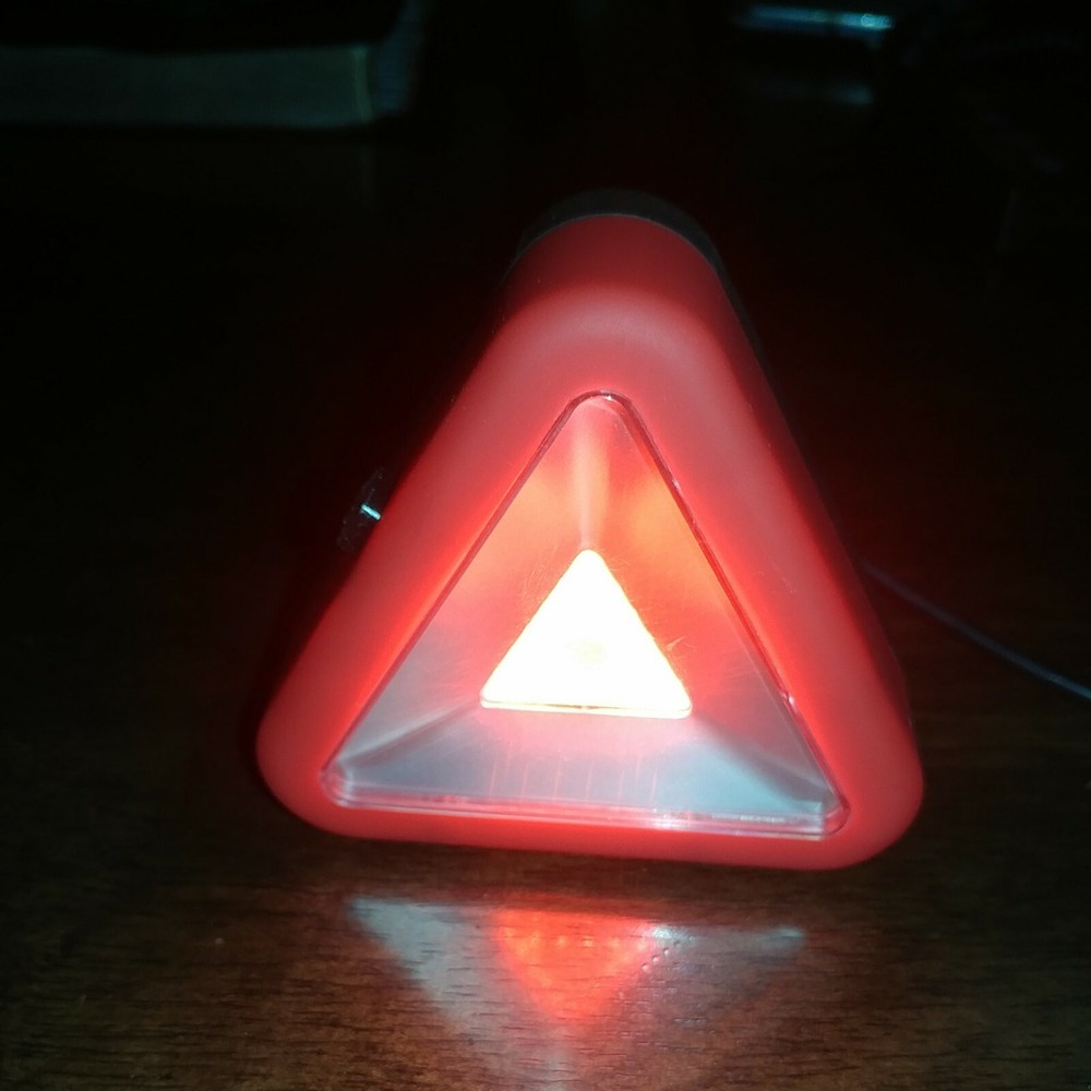 Multifunction Triangle Light Emergency Flash Warning COB LED Work Lamp Portable