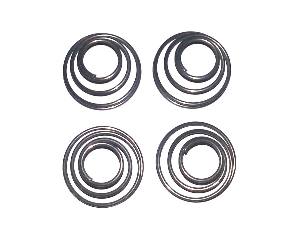 4pc GM NOSR Inside Door Panel Window Crank Handle Escutcheon Tension Springs BS