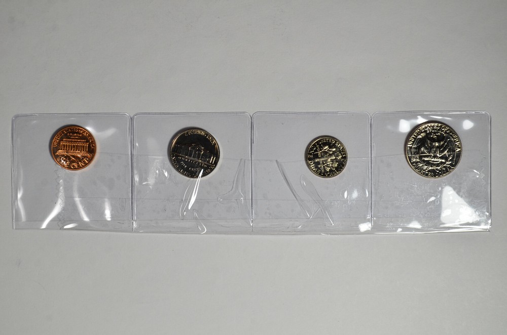 1968 S Proof Coins 1C 5C 10C 25C