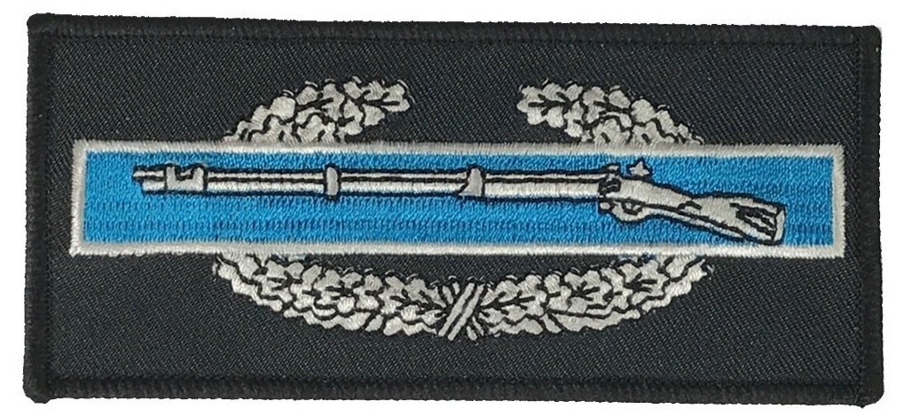 COMBAT INFANTRYMAN BADGE CIB PATCH ARMY INFANTRY GRUNT SF SPECIAL FORCES RIFLE