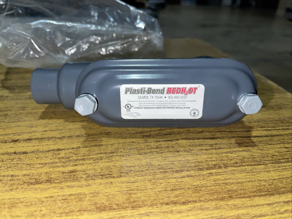 plasti-bond REDH2OT conduit fitting 53 KB