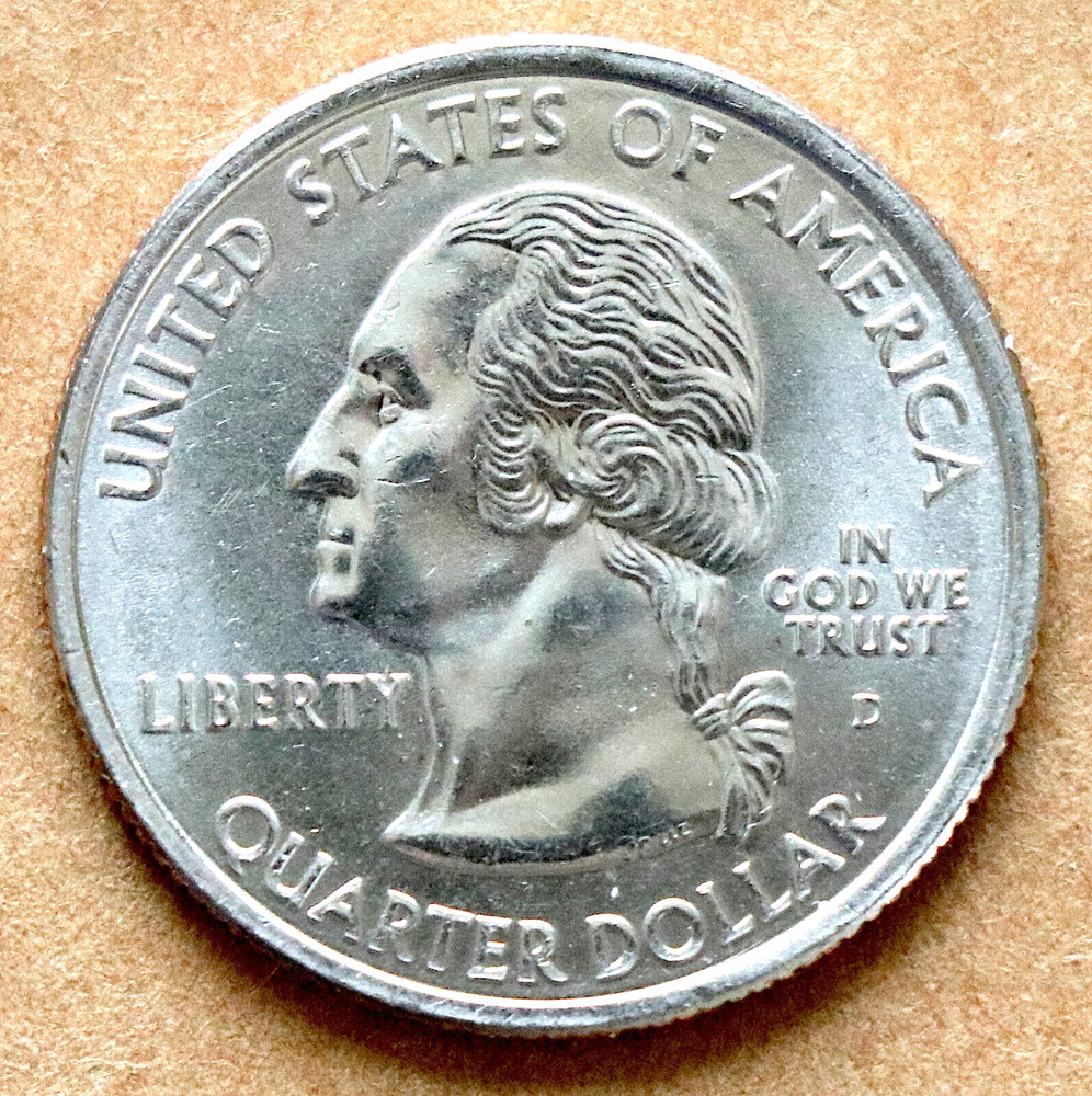 2003 D Maine State Quarter From U S Mint roll