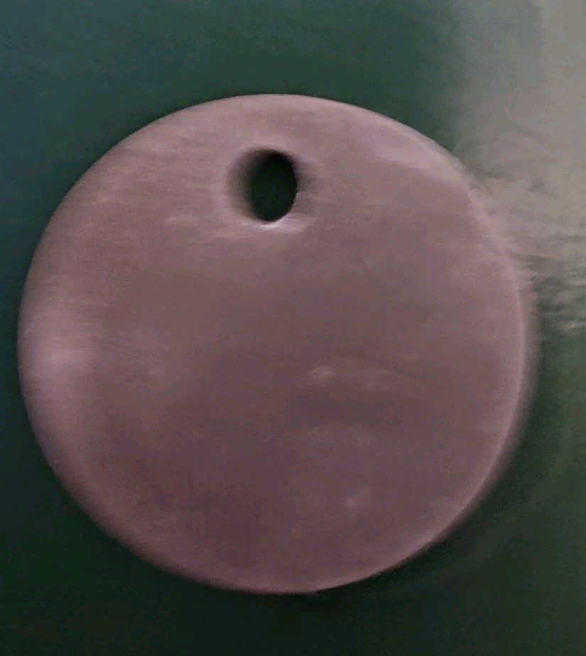 GRIMETHORPE Colliery Pit Check Tally - marked GRIMETHORPE COLLIERY 297