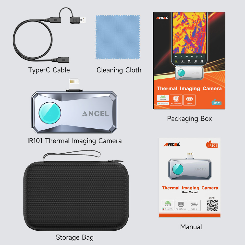 Thermal Imager Camera for iPhone 11 12 iOS High Resolution Infrared Test Report