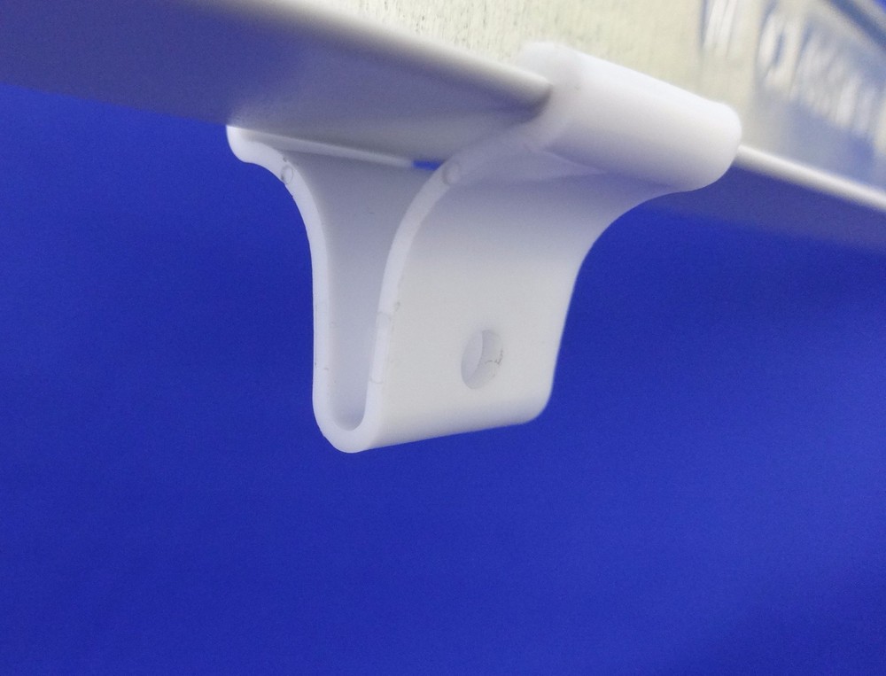 75 Qty Snap Drop Ceiling Track Grid Tile Hook Hinged Signage Banner Supply