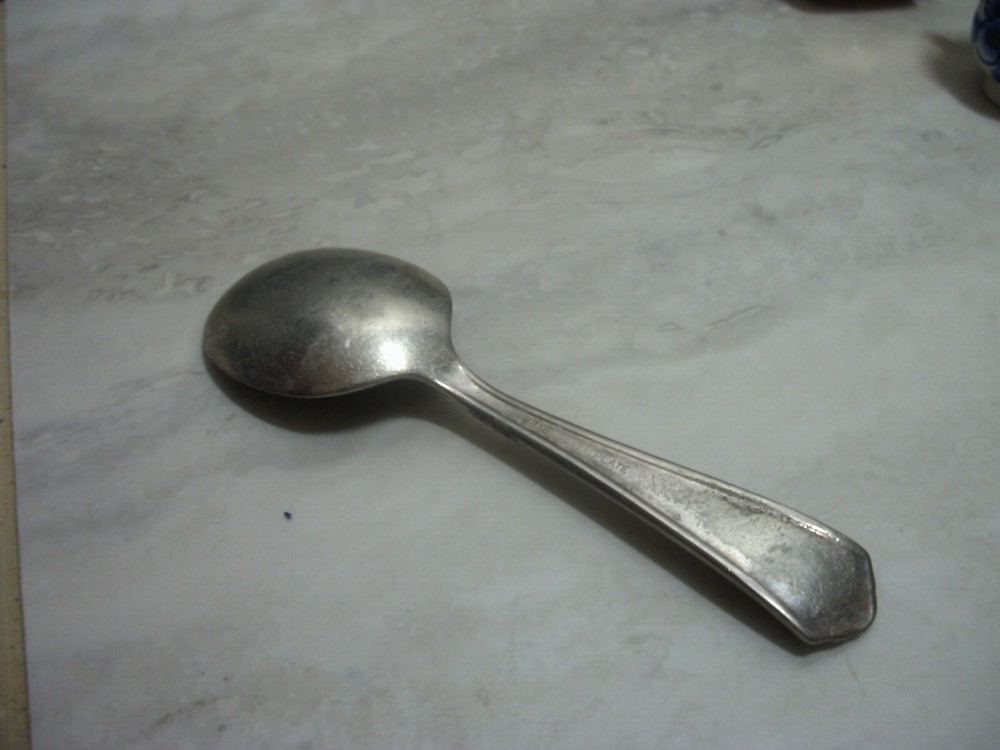 VINTAGE BRIDE SILVERPLATE SMALL SPOON