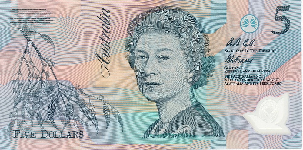 Reserve Bank Australia $5