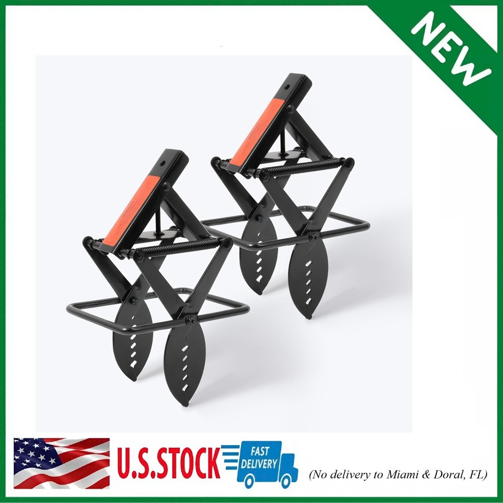 Mole Traps That Kill Best, 2 Pack Scissor Trap, Sleek Black 2