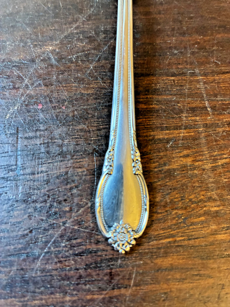 International Silver Remembrance, Sugar Serving Spoon, 5 3/4" Silverplate