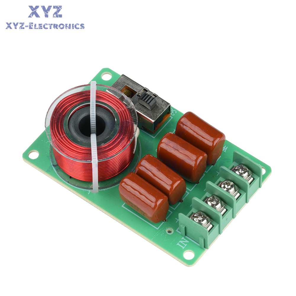 100W Tweeter Frequency Divider Adjustable Sound Quality Car Crossover Splitter