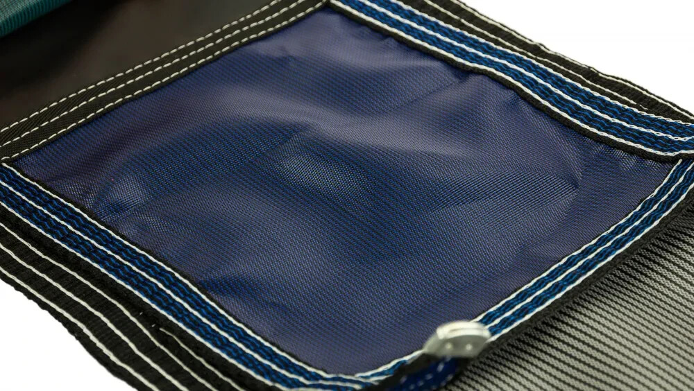 GLI Secur-A-Pool 16' x 34' Rectangular Blue Pool Safety Cover
