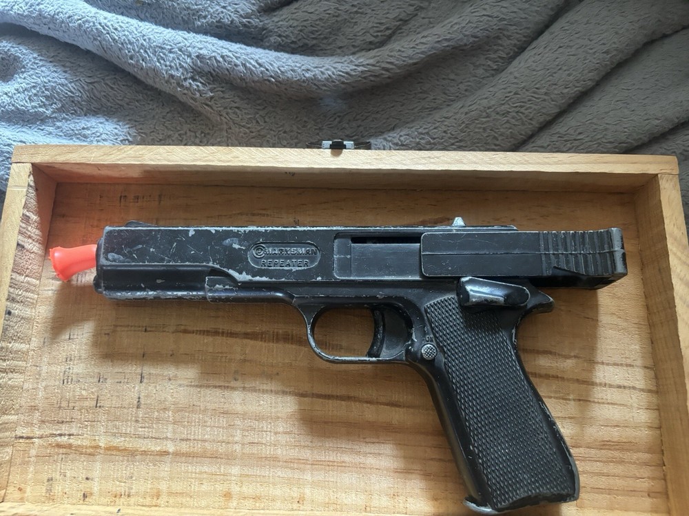 Marksman Repeater BB Gun W/.177 BB’s And Targets