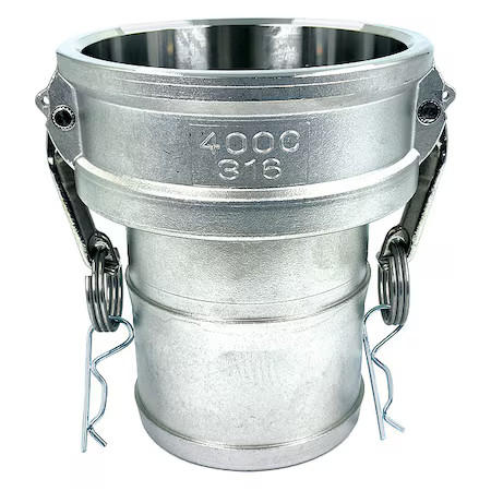 Cam And Groove Coupling, 4", 316 Ss,  Ple145