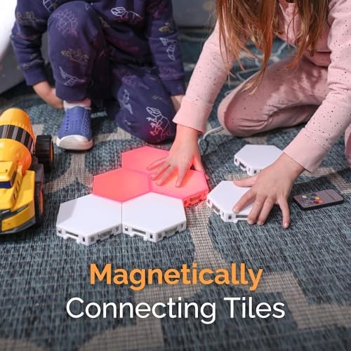 HEXlights SnapTap 7-pk Tap Tap Sensory Lights - Touch & Remote Controlled