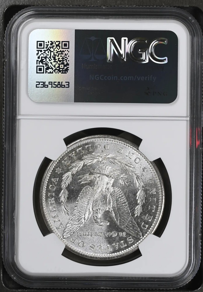 1881 S Morgan Silver Dollar NGC MS-65