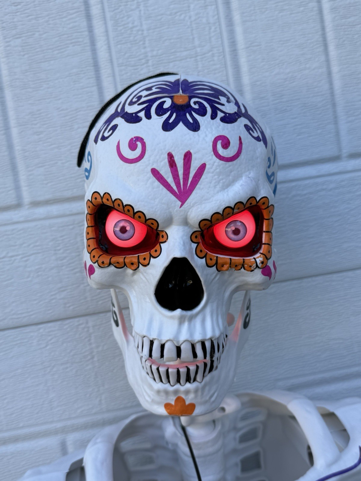 5 ft. Grave & Bones LED Ultraposeable Day of the Dead - Skeleton - RARE SOLD OUT