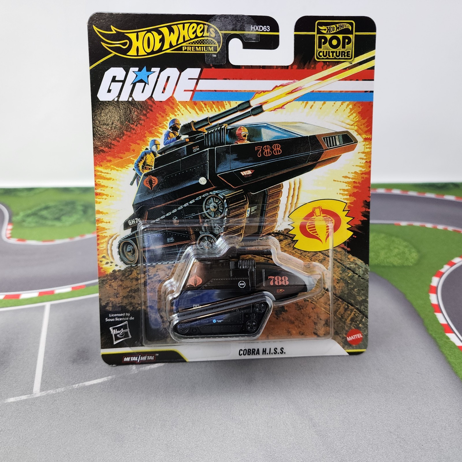 Cobra HISS GIJOE * 2026 Hot Wheels Premium Pop Culture Case Q