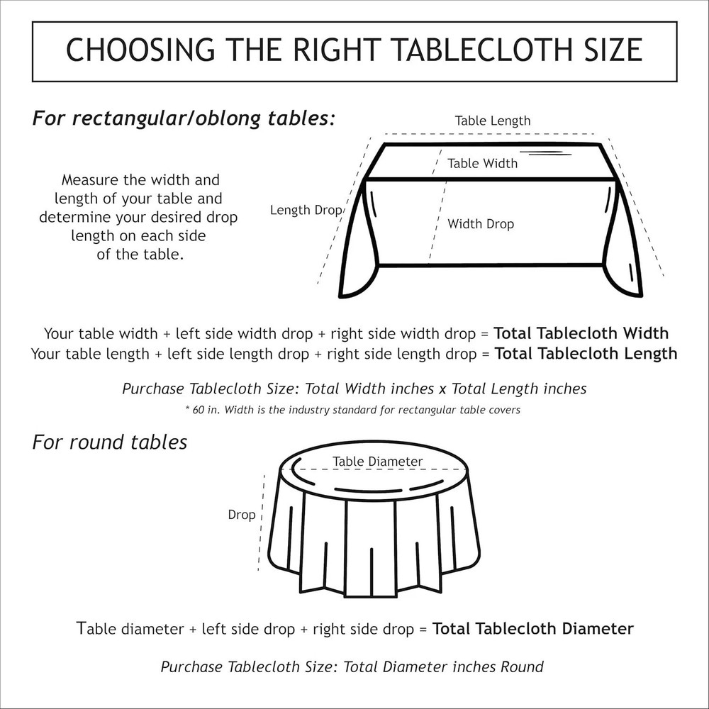 Luxury Damask Table Cloth - Ideal for Special Occasions
