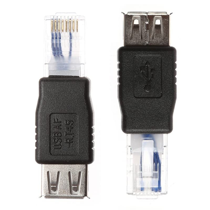 Ethernet to USB Adapter 2PCS for ADSL Modem/Router/Computer Camera/Surveillance