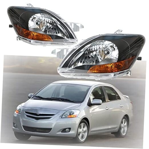 TO2518108 TO2519108 Driver & Passenger Side Headlamp Assembly Replacement for