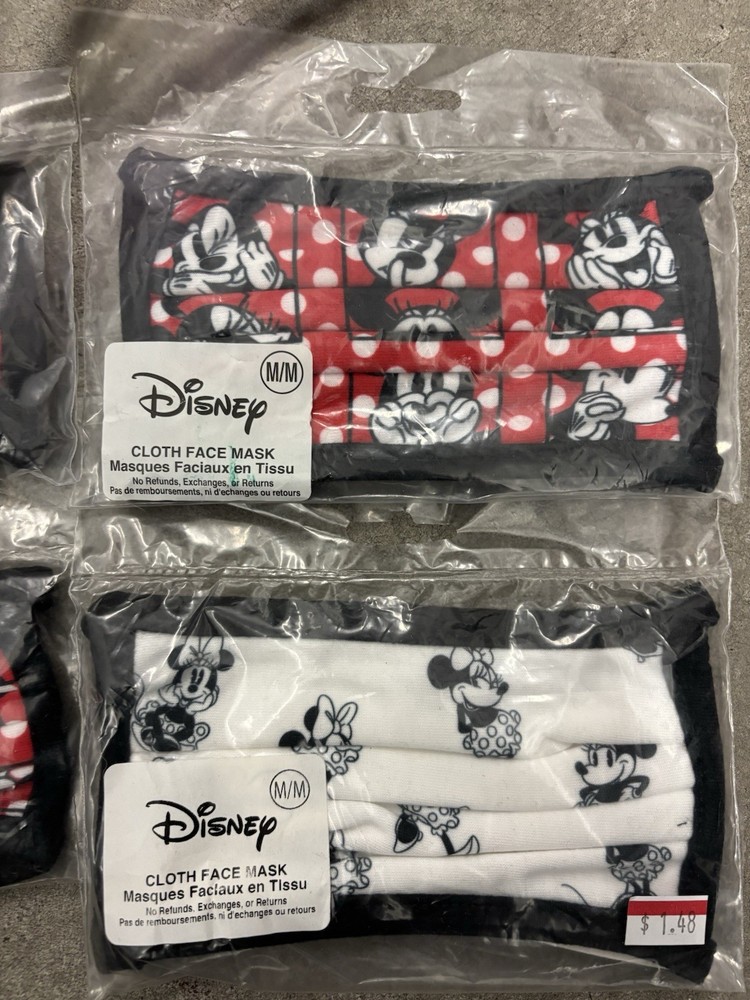 Disney Store Original cloth face mask Multiple *READ