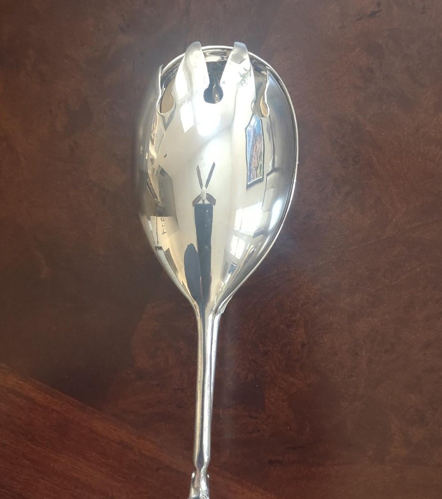 Silver Plated Tong Server 10 1/2"