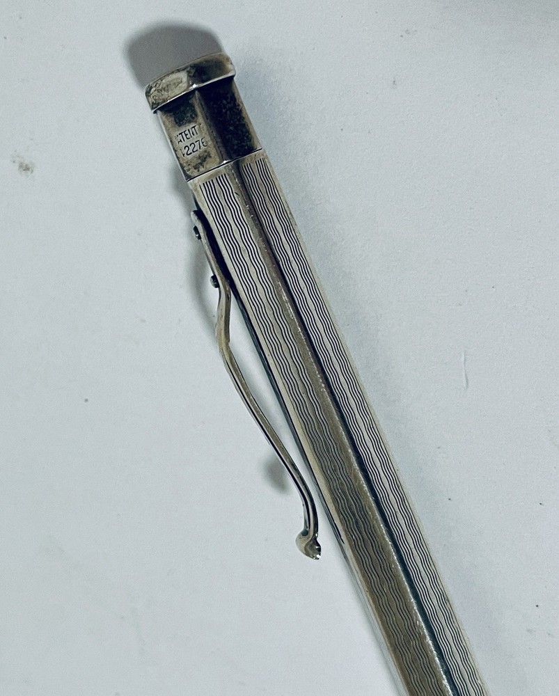 Antique Solid Sterling Silver Propelling Pencil Yard O Led 1953