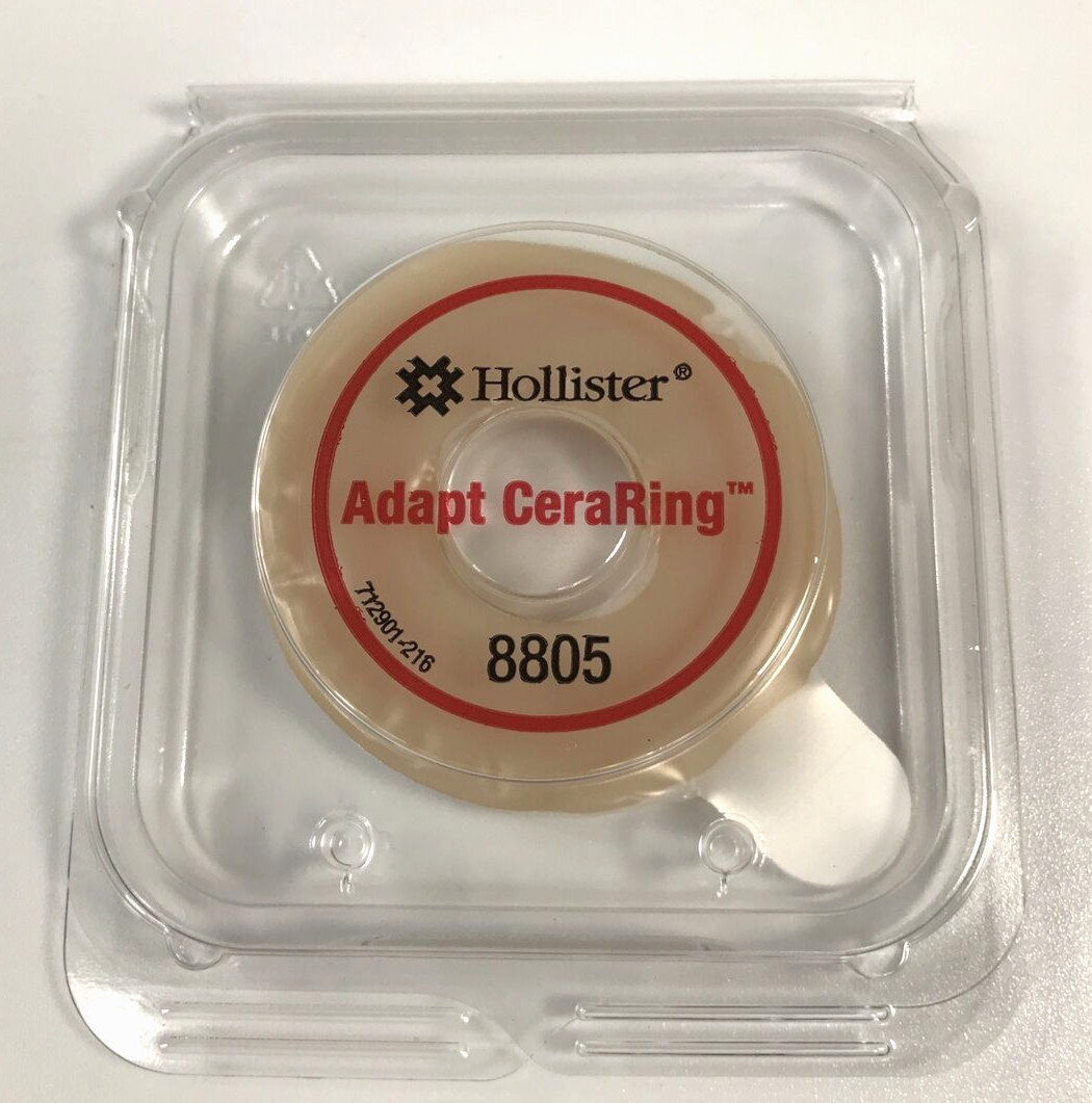 10 Hollister 8805 Adapt™ CeraRing Ostomy Barrier Rings 2" Expires 2027