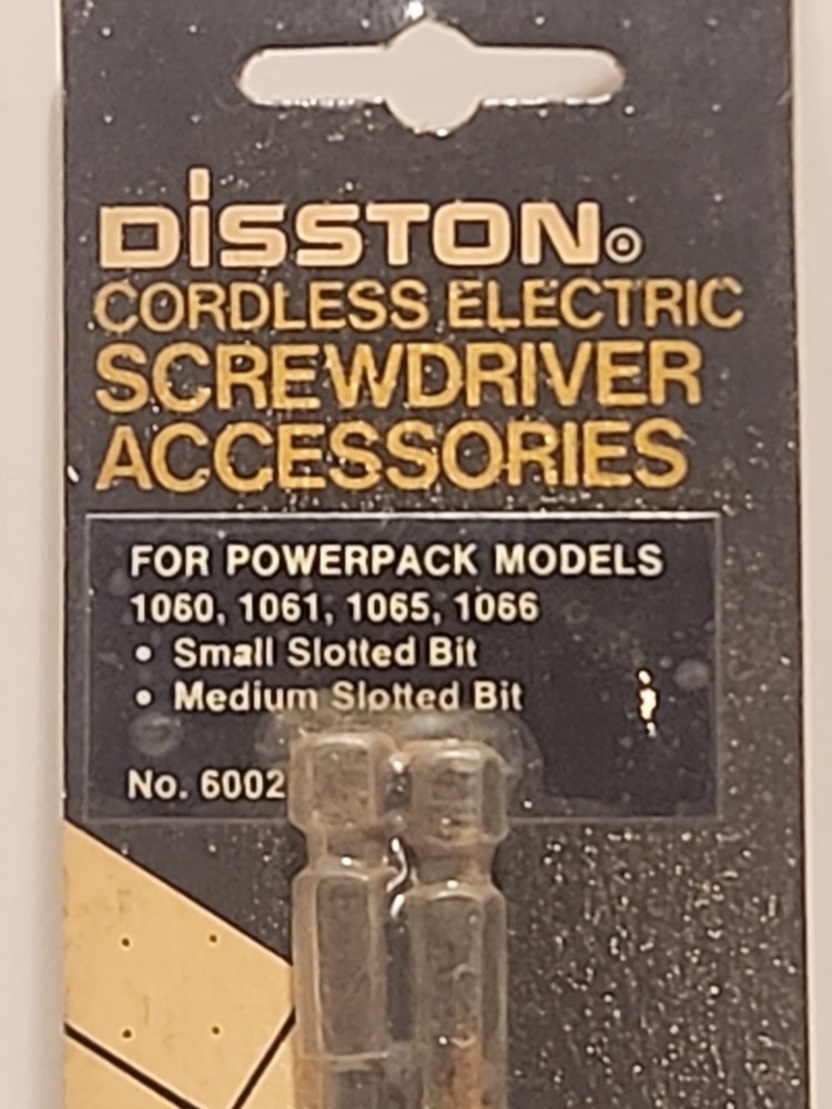 Disston Cordless Electric Screwdriver Bits