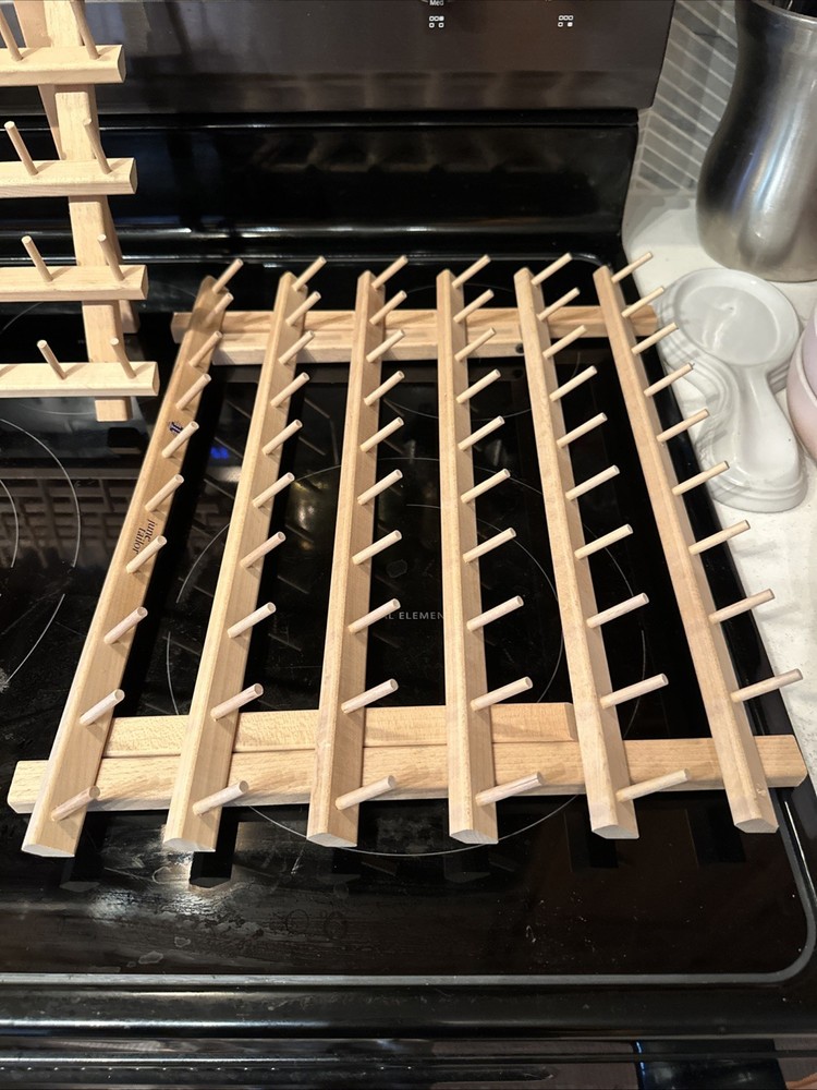 2x June Tailor Thread Holder Standing Spool Rack Holds 60 Spools Each