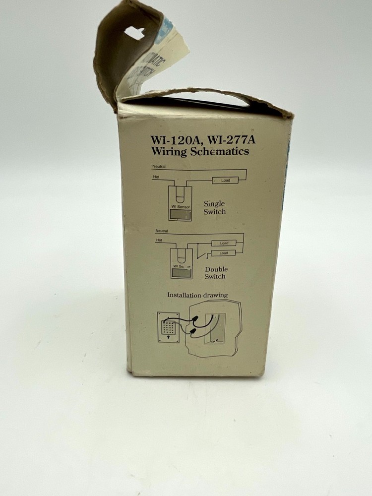 Wattstopper WI-277A W Passive Infrared Automatic Light Switch Occupancy Sensor