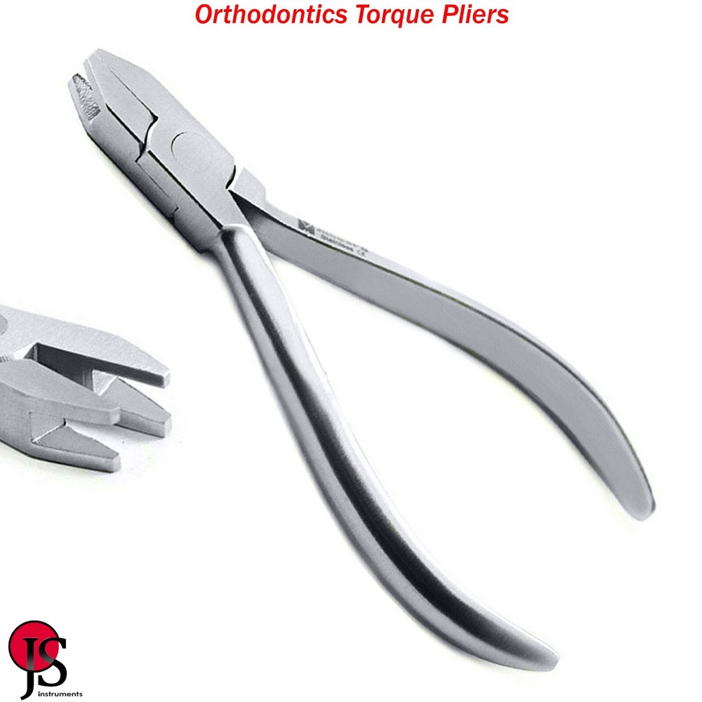 Dental Orthodontic Torque Bending Plier Torquing Square Rectangular Wire 2 PCS