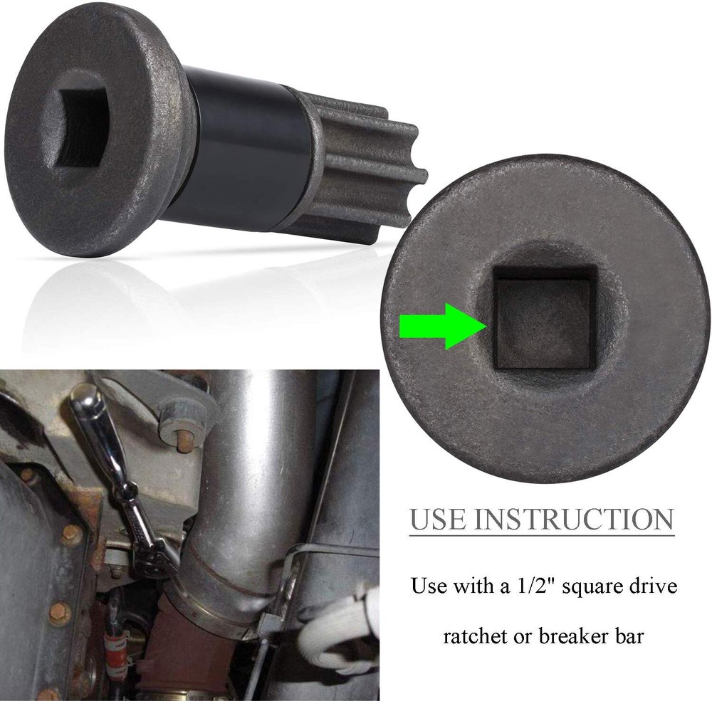 Injection Pump Gear Puller + Engine Barring Tool For Dodge Cummins VE P7100 VP44