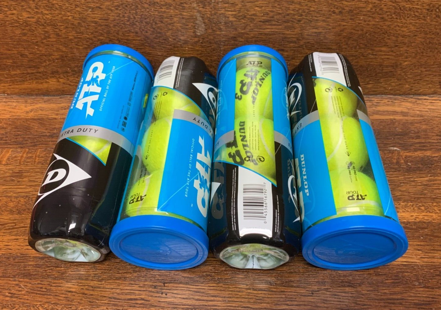 Dunlop ATP Extra Duty Tennis Balls, hard court balls, NEW, sold by the can