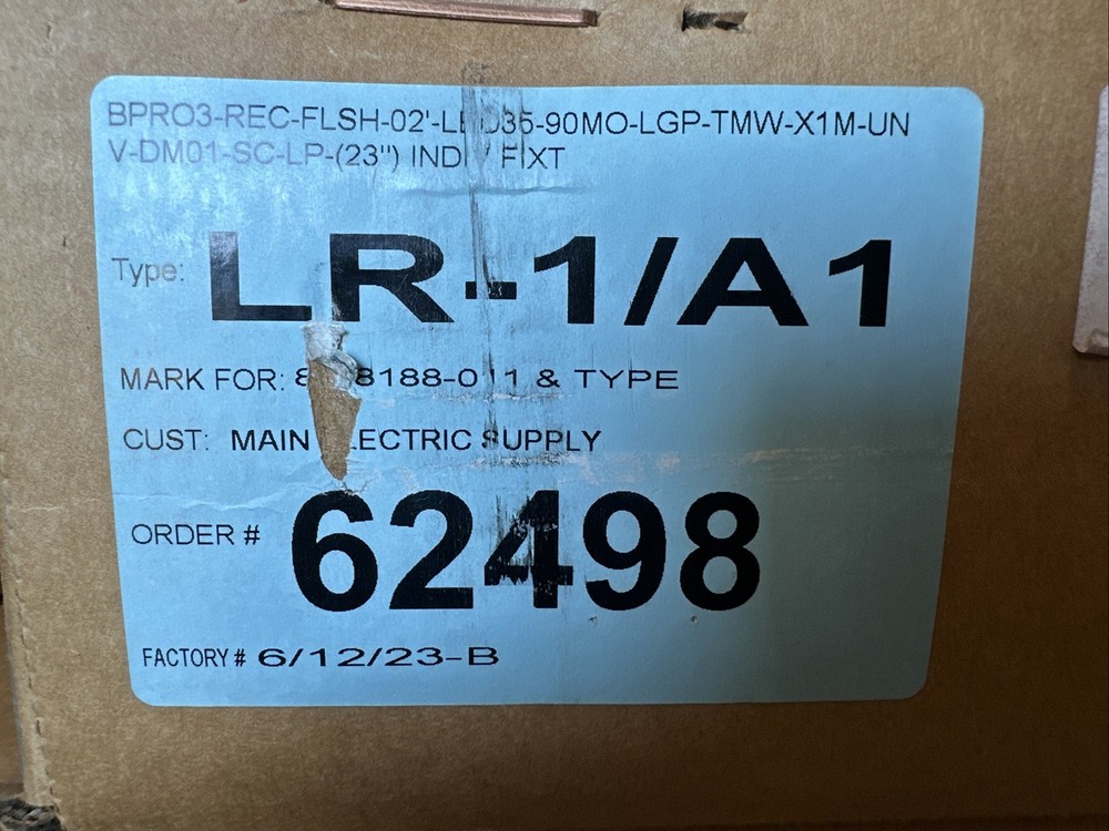 🔴Prudential Lighting BPRO3-REC-FLSH-02’ BionicPro3 Recessed Linear LED Light‼️