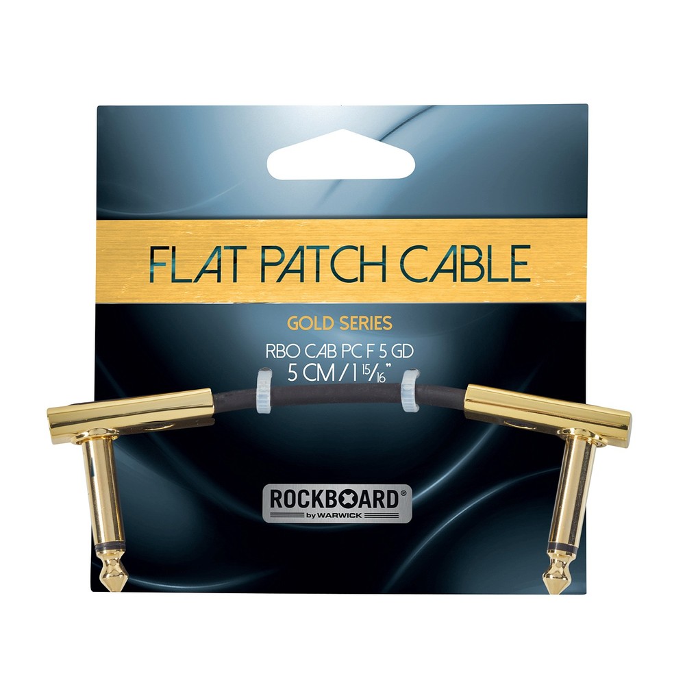 RockBoard Flat Patch Gold Series Cable 5cm / 1.97"