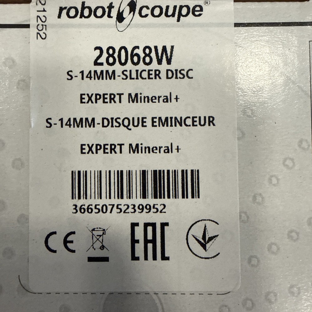 Robot Coupe #28068W 14MM Slicer Disk