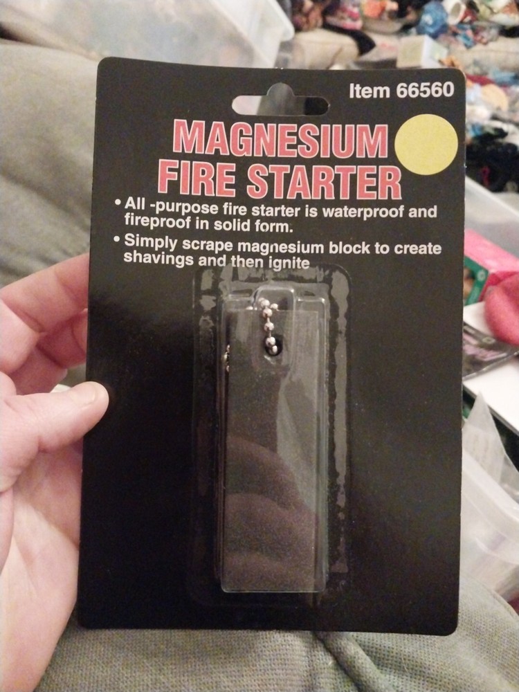 Harbor Freight Magnesium Fire Starter - 66560