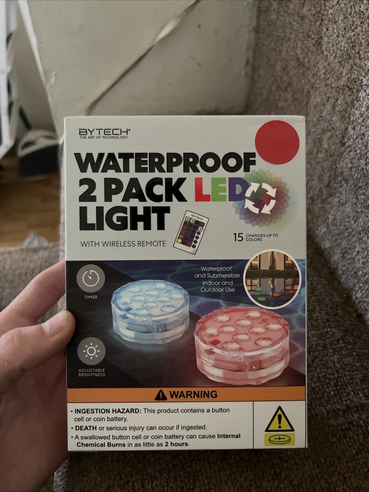 Waterproof 2 Pack Led Light