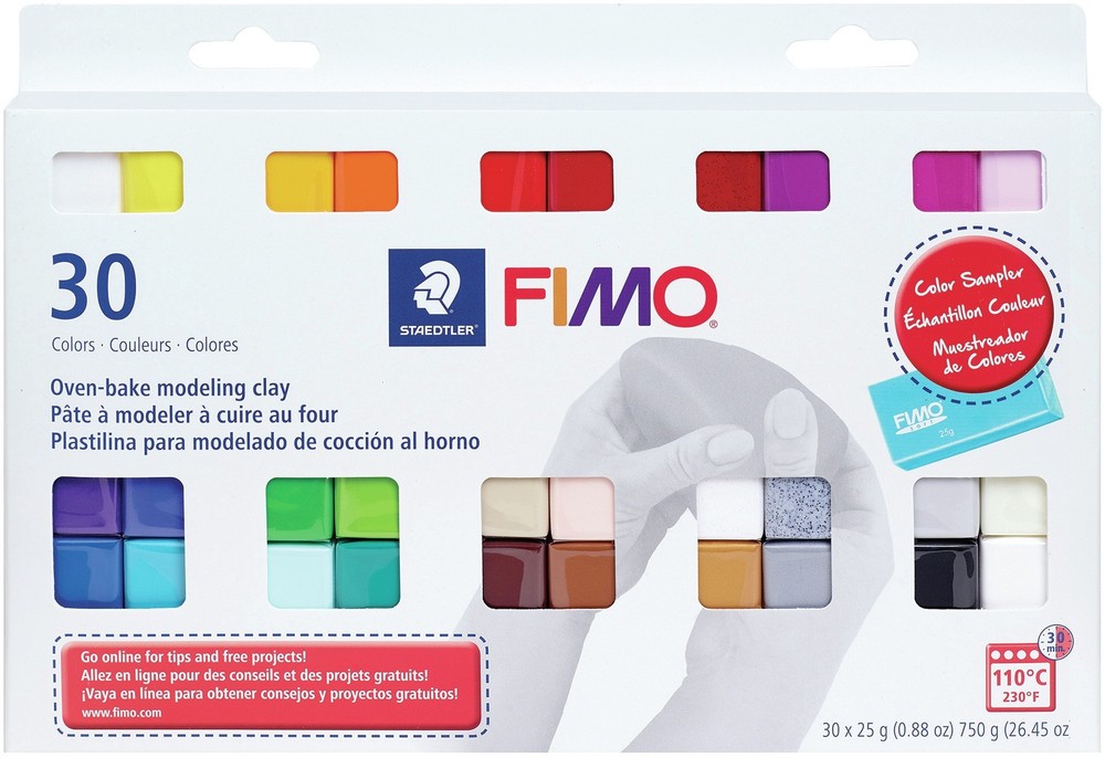 Fimo Professional Soft Polymer Clay 30/Pkg