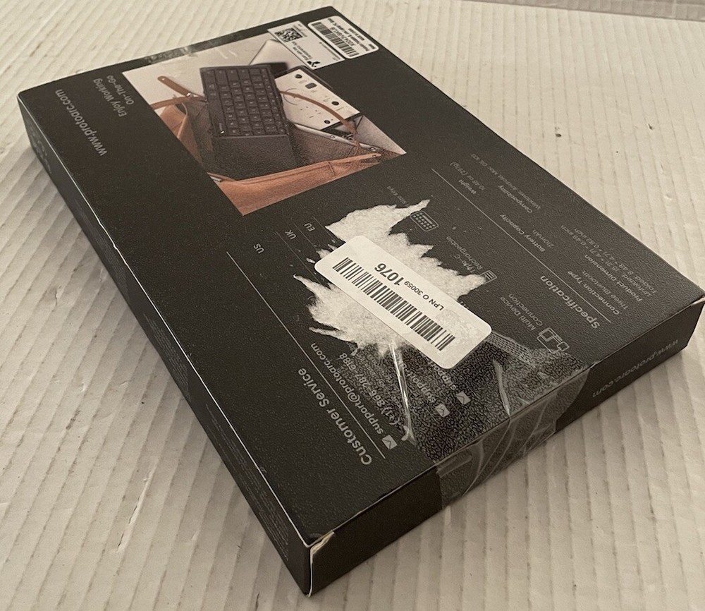 Full Size Foldable Wireless Keyboard