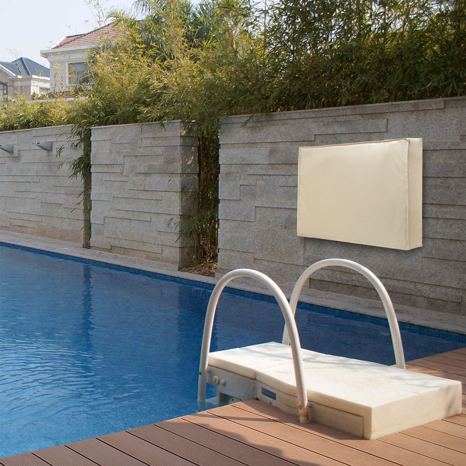 30"-85" Outdoor TV Cover Waterproof 600D Flat Screen Protector Weatherproof