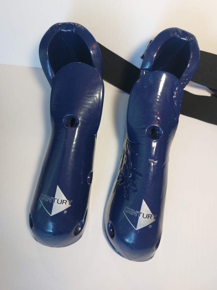 Blue Century Protective Sparing Boot wrap around straps open bottom