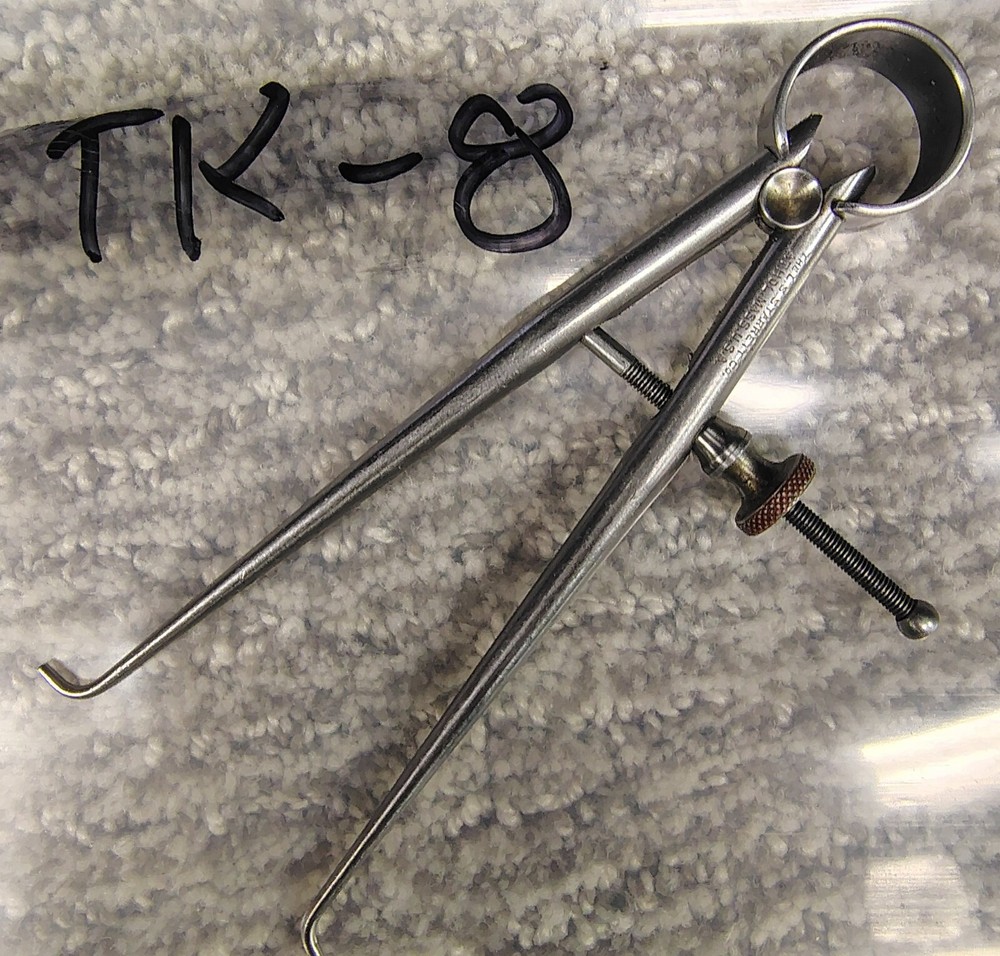 🗽 VINTAGE STARRETT 4" ID CALIPER