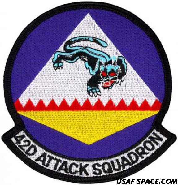 USAF 42nd ATTACK SQ -MQ-9 REAPER ATTACK DRONE UAV SENSOR OP'S DOD ORIGINAL PATCH