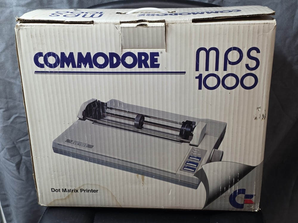 Commodore MPS-1000 Dot Matrix Printer Vintage Model