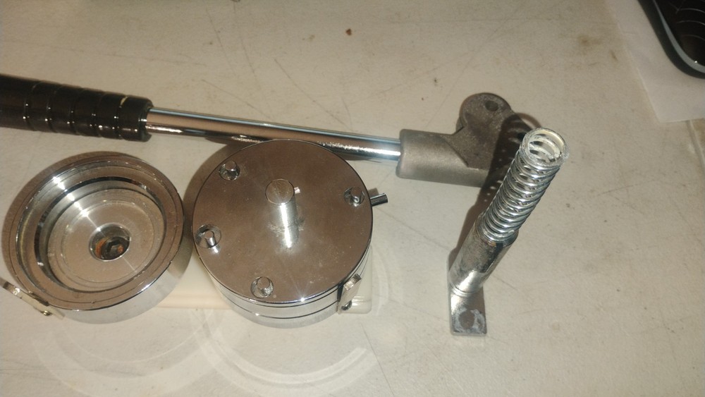Button Maker Machine Replacement Parts Only Red Stand Not Included