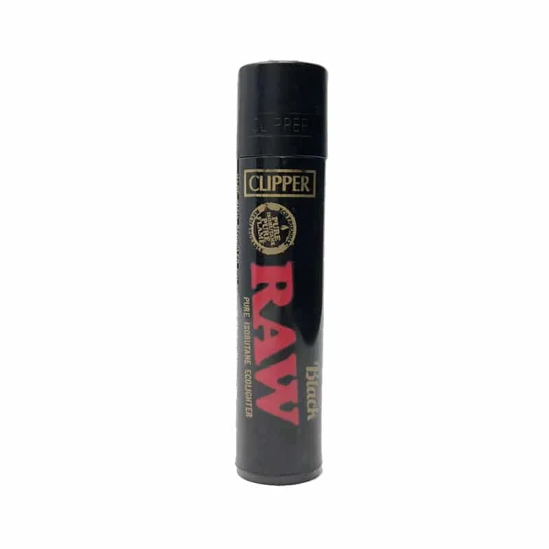Authentic RAW Classic 1 1/4 Size Pre-Rolled Cone 200 Pack & Free Clipper Lighter